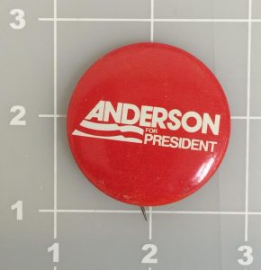 Red Anderson For President Campaign Button