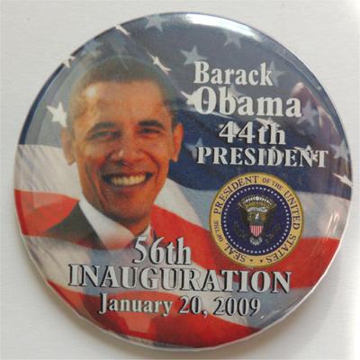 Official Barack Obama 44th President 56th Inauguration Pin Button