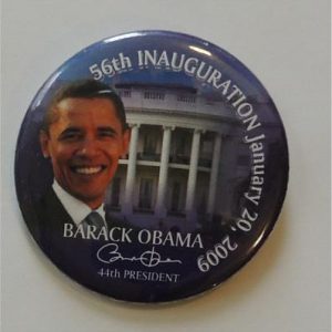 2009 Barack Obama 44th President Inauguration Button