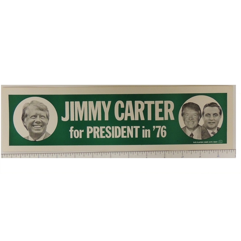 Gimme Jimmy Carter Vote Democratic Campaign Bumper Sticker MJ043 