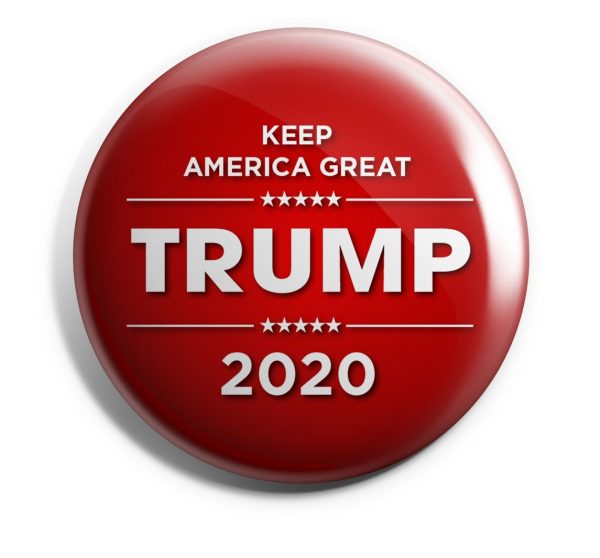 Donald Trump 2020 Campaign Buttons Set Of 10. 