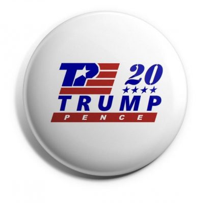 TP 20 Trump-Pence Campaign Button