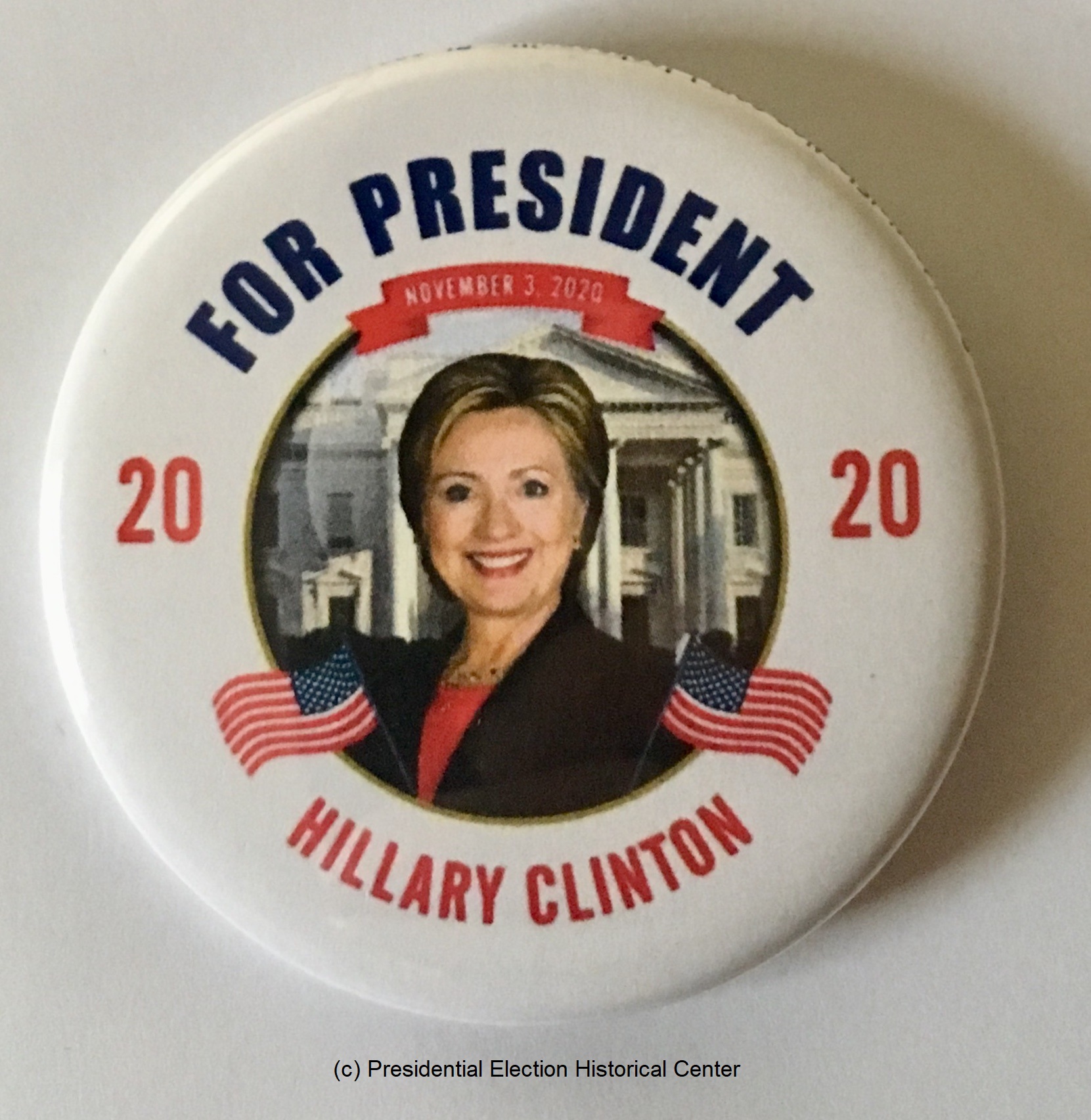 Hillary Clinton for President Set of 6 Campaign Button HCLINTON-801-ALL 
