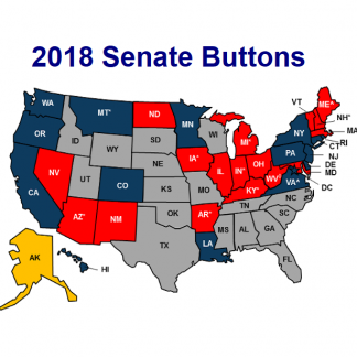 2018 Senate Buttons