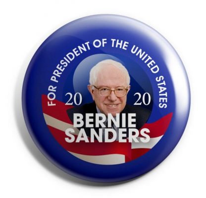 Blue Bernie Sanders For President of the United States 2020 Campaign Button (SANDERS-708)