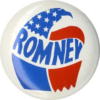 1968 George Romney Stylized Eagle Campaign Logo Button (5233)