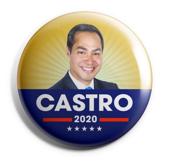 2020 Julian Castro For President Campaign Button
