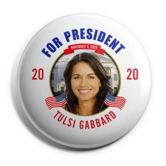 Tulsi Gabbard campaign buttons