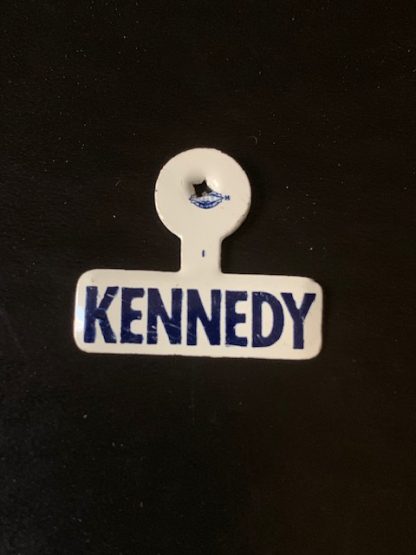 1960 John F. Kennedy Campaign Lapel Tab Pin