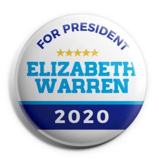 Elizabeth Warren campaign buttons