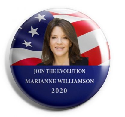 Marianne Williamson 2020 - Join the Evolution Campaign Buttons (WILLIAMSON-705)