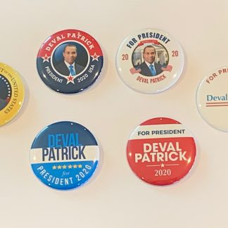 Deval Patrick campaign buttons - Set #1