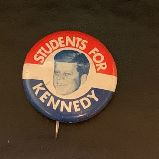 Original Students for Kennedy Campaign Button - 1 1/8 inch - Great condition